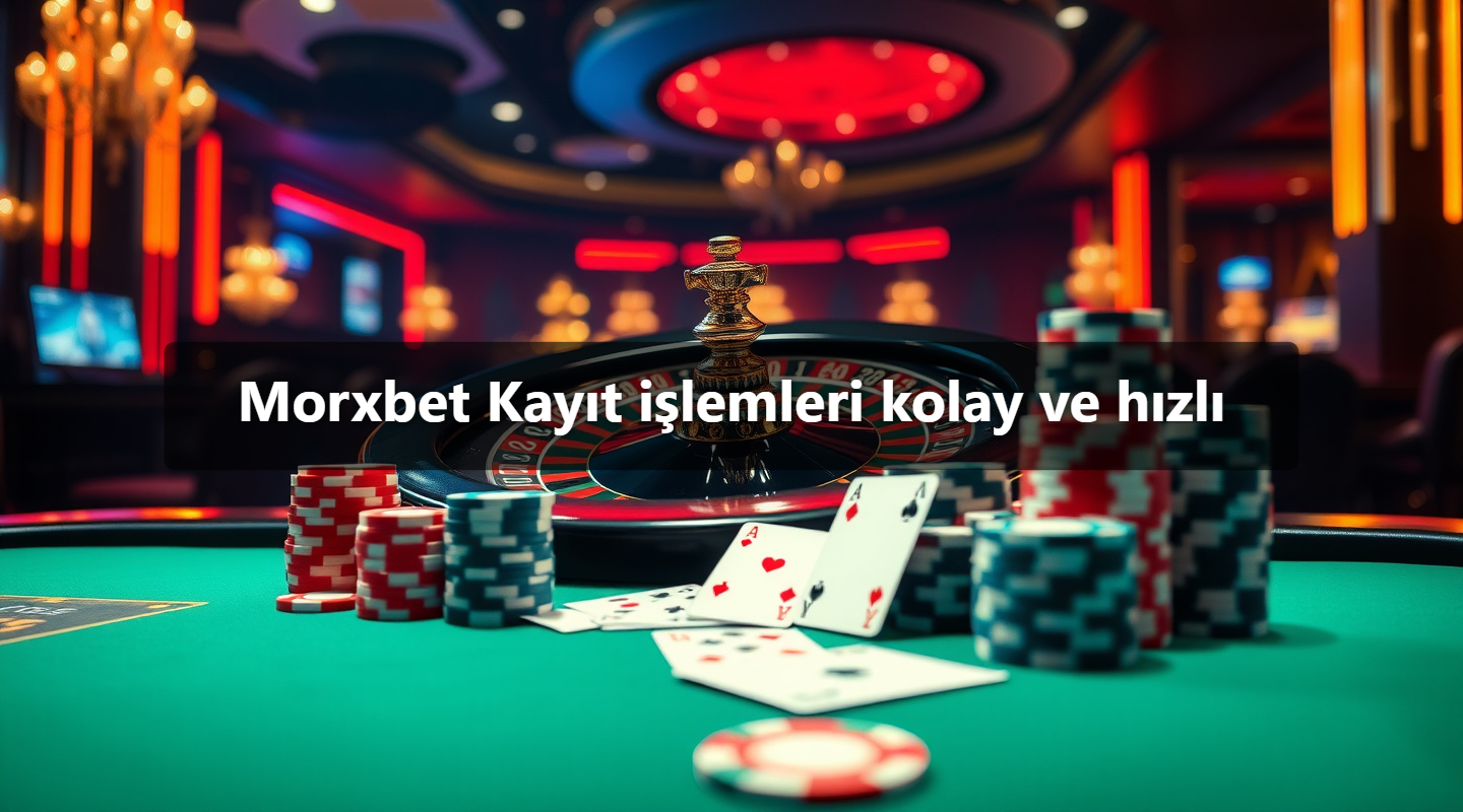 Morxbet Kayıt işlemleri kolay ve hızlı